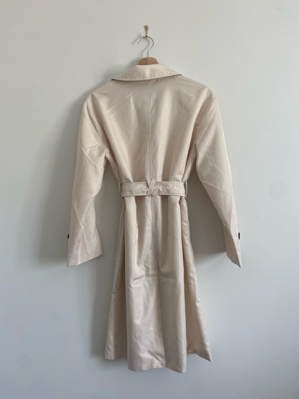 NWOT Minimal Belted Trench Coat | Size Small - Picture 8 of 10